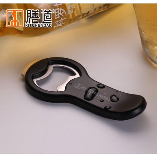 Bottle Opener with Magnetic Cap 2 in 1 Catcher Attached to Refrigerator for Easy Storage Beer Opener