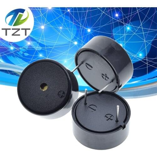 QST-2210 Environmental Friendly 12V Piezoelectric Buzzer 22*7 Passive Alarm Buzzer