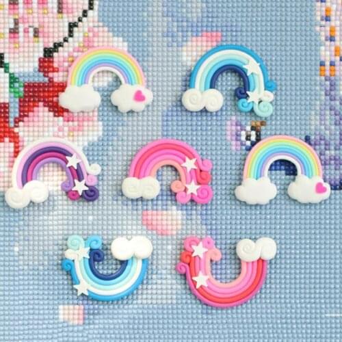 Rainbow Magnet Cover Minders For 5D DIY Diamond Painting Tools Canvas Fixing tool Diamond Embroidery Accessories
