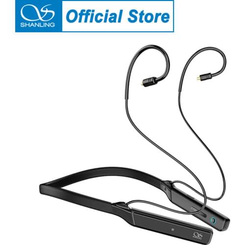 Shanling MW200 AK4377A CSR8675 Bluetooth 5.0 Neckband Sports MMCX Earphone Cable Codecs Adapter IPX4 LDAC LHDC aptX HD