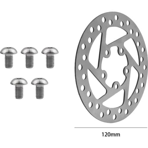 110mm 120mm Electric Scooter Brake Disc Rotor Pad Replacement Parts For Xiaomi Mijia M365 Pro Pro 2 Disk Brake For Skateboard