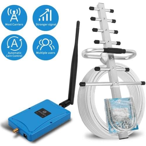AT&T Verizon T-Mobile Cell Phone Signal Booster for US/CA Band 5/4 Cellular Booster 850/1700MHz 4G LTE Signal Repeater for Data
