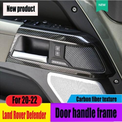20-22 Land Rover Defender 110 Door Handle Frame Decoration Sticker New Defender Handle Panel Modification Accessories