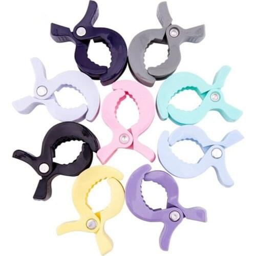 6pc Baby Play Gym Accessories Colorful Car Seat Toy Lamp Pram Stroller Pegs To Hook Cover Blanket Clips Baby Teether Gifts