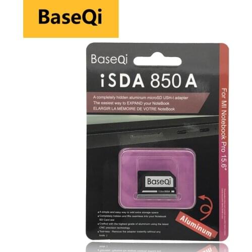 BaseQi Micro sd Card Adapter 850A memory stick pro duo Ninja Stealth Drive for Xiaomi Mi Notebook Pro 15.6" Card Reader usb sd