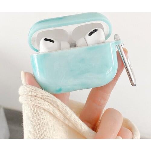 Marble Pattern Cover For Apple Airpods Pro 2 1 Case Watercolor Painting Earphone Case For Airpods Pro 2 1 Air pods 2 Shell Coque