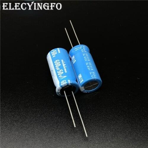 5pcs/20pcs 680uF 50V NICHICON BT Series 12.5x25mm Highly dependable reliability 50V680uF Aluminum Electrolytic capacitor