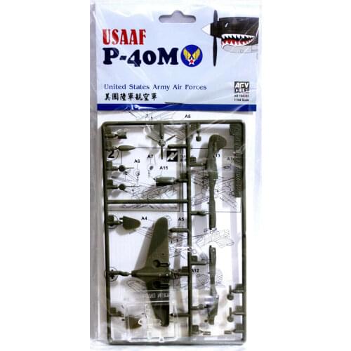 AFV Club AR144S03 1/144 scale US Army Air Force P-40M (Kiska, Aleutians, 1942)