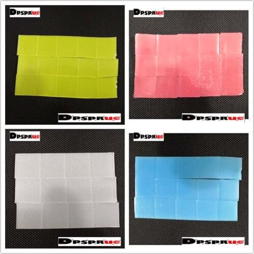 Dpsprue Diamond Painting Cross Stitch Tools Embroidery Mosaic Accessories DIY Tools 2x2cm Red Blue Yellow White Wax Clay Glue