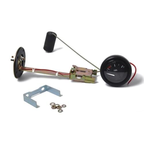 E-1/2-F Fuel Level Gauge Meter Φ52mm(2”) with 350mm Fuel Level Sensor