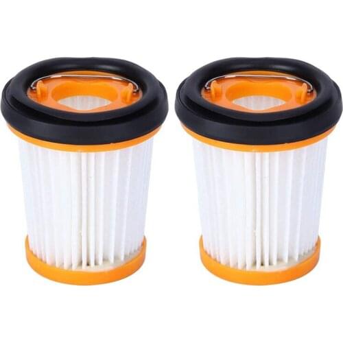 Vacuum Filter, 2 Pcs Vacuum Cleaner Filter Replacement Accessories Fit for Shar-K W1 W2 W3 WV200 WV201 WV205
