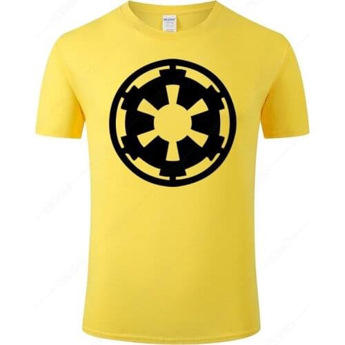 Star Wars Galactic Empire Print T Shirt Men Women Brand Summer Short sleeve Tops Cotton Short Sleeve T-shirt Cool O Neck Tee J52