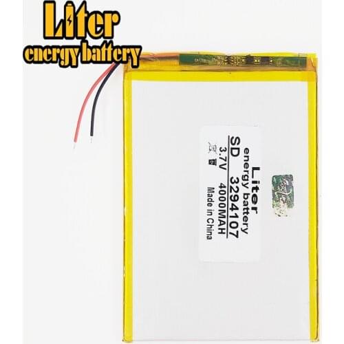 Li-po 3.7V,4000mAH (polymer lithium ion battery) Li-ion battery for tablet pc 7 inch 8 inch 9inch 3294107