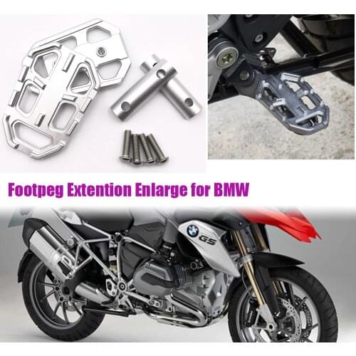 CNC Billet Wide Foot Pegs Pedals Rest Footpegs For BMW G310GS R1200GS F750GS F850GS