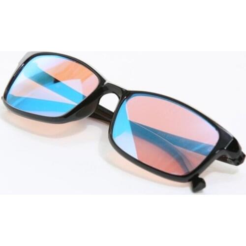 ZXTREE Color-blindness Glasses Red Green Color Blind Corrective HD Glasses Women Men Colorblind Drivers license Eyeglasses Z368