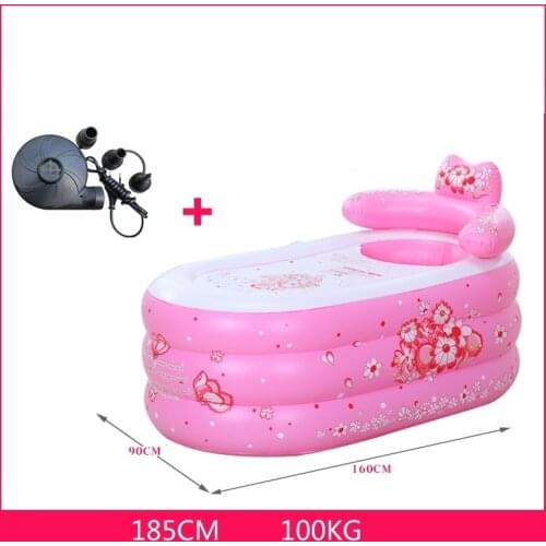 Foot Portable Baby Baignoire Gonflable Banheira Inflavel Bath Adult Hot Tub Inflatable Bathtub