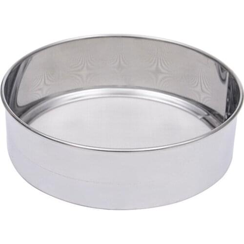 Kitchen Fine Mesh Flour Sifter Professional Round Stainless Steel Flour Sieve Strainer Sifters Best For Kitchen