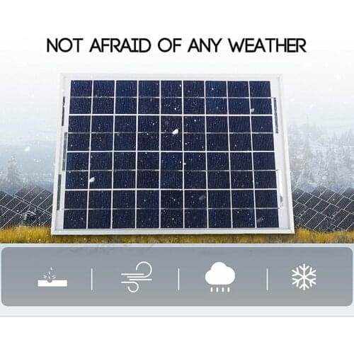 18V 20W Solar Panel 2V 220V Power Generation System Controller Kit 1000W Inverter Battery Charge 1 Complete Protable Set