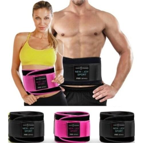 Thermal Sauna Waist Corset Thermal Belt Black-yellow-pink - for those who want to lose weight