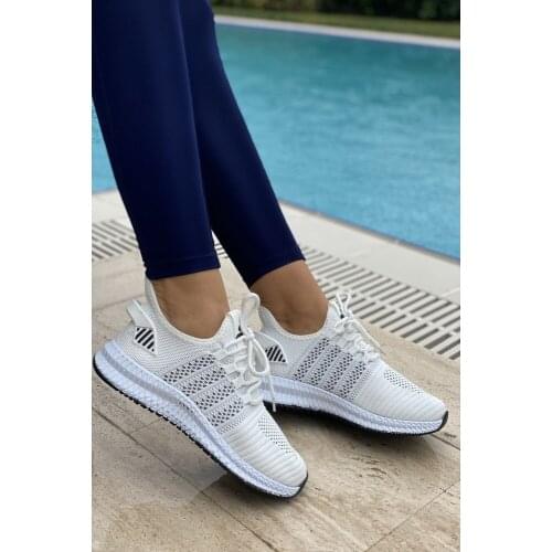 Shoes Women Men Unisex Sport Knitwear Sneaker Daily Walking Run Casual Very Light Quality 2021 Trend Fashion Stylish Kombin