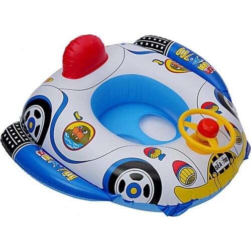 Funny Shape Inflatable Pool float Baby Swimming Ring Baby Float Seat For Pool Float For Swimming Pool Baby Swimming Color Random