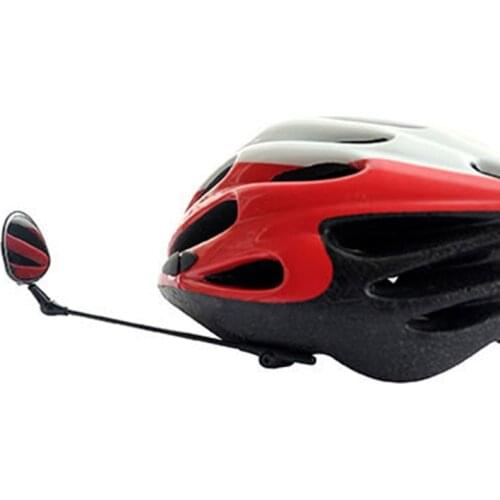 Adjustable Bike Helmet Rear View Mirror MTB Road Bicycle Cycling Rearview Mirror Universal Professional Helmet Bicycle Mirror