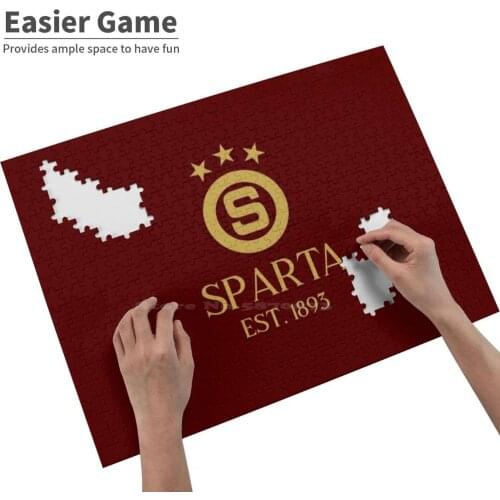 Gold Jigsaw Puzzle Game Wooden Toys Assembling Picture Games Toys Prague Athletic Club Ac Železná Rudí Czech Czech Republic