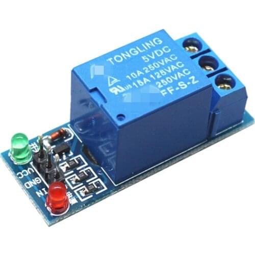 10PCS 5V low level trigger One 1 Channel Relay Module interface Board Shield For Arduino PIC AVR DSP ARM MCU DC AC 220V