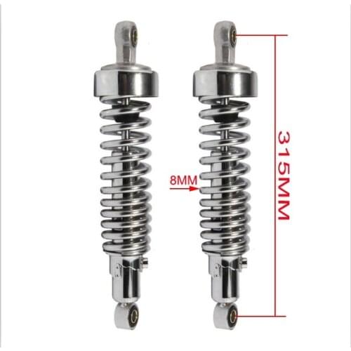305MM 310MM 8mm spring motorcycle shock absorber rear suspension for HONDA YMAHA SUZUKI Kawasaki Aprilia Benelli XV GS GS GN