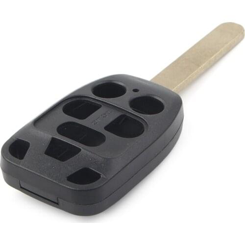 6-Buttons Car Remote Key Flip Folding Key Shell Case Fob Replacement For HONDA Odyssey 2011 2012 2013