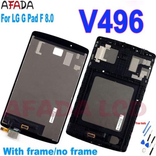 AAA+ For LG G Pad F 8.0 V496 LCD Display Touch Screen Digitizer Sensor Panel Assembly Replacement Repair Parts Dropshipping