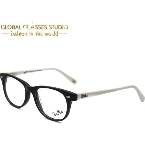 Acetate Eyeglasses Frame Men Women Rectangle Glasses 2020 New Clear Lens Spectacles Eyewear RM5165
