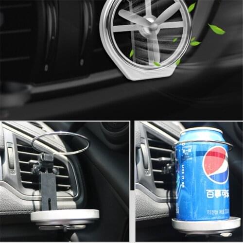 Automobile Air Outlet Beverage Holder With Small Fan for Mini One Cooper R50 R52 R53 R55 R56 R60 R61 PACEMAN COUNTRYMAN CLUBMAN