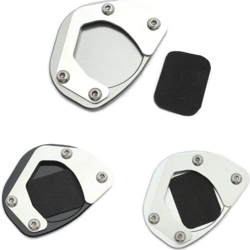 Stainless Steel Side Stand Support Extension For BMW F650GS 2008-2012 Side Stand Plate Enlarger