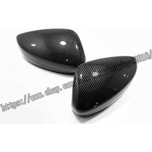 For Mazda3 Axela 2013 2014 2015 2016 Real carbon fiber Rearview Mirror Cover 2PCS