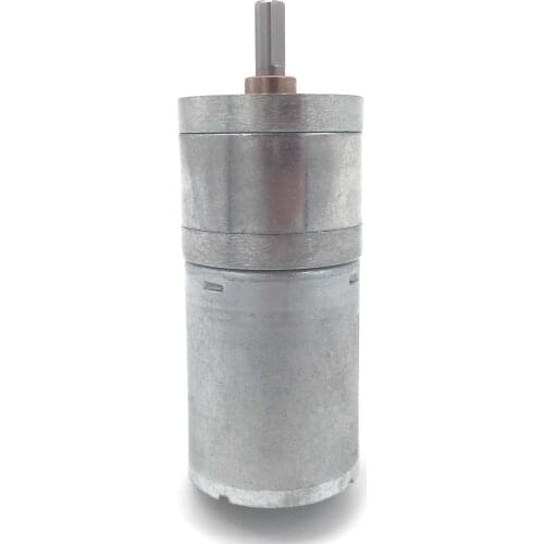DC 6V 12V 24V Electric Mini Micro Metal Gear Motor 4mm Shaft Reducer Motor 12-1360 RPM High Torque 370 DC Gear Motor