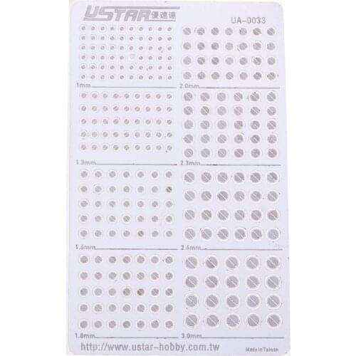 Hobby Model Body Etching Detail Metal Joints DIY for Gundam Action Figure #2