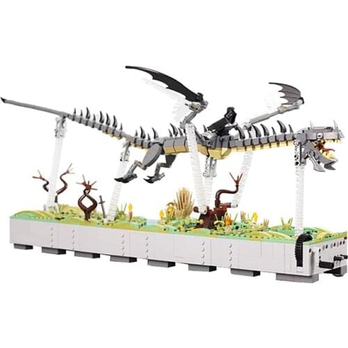 Special Design Flying Dragon Building Blocks Set Motor Flight Animal Model Bricks Assemble Toys MOC Children Birthday Gifts