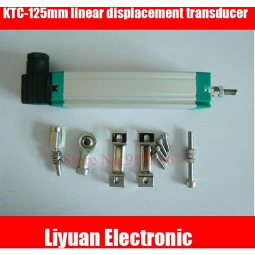 KTC-125mm linear displacement transducer /transfer sensor / 125mm electronic scale injection molding machine