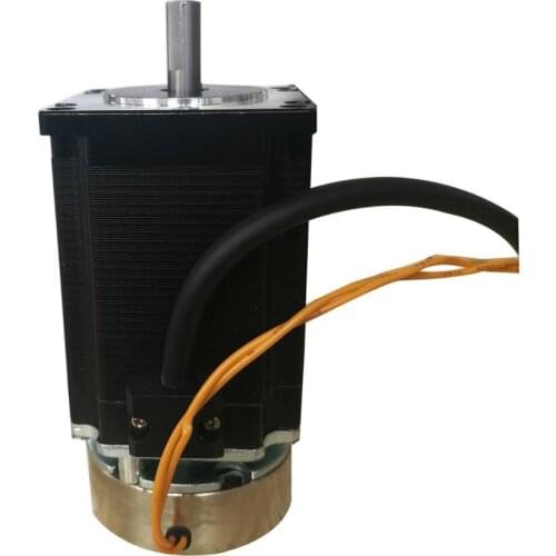 Nema23 57 Stepper Motor +24V Power Off Brake Self-Locking Function 57mm*76mm 1.8° 4A 1.89N.m Stepping Motor with 8mm Shaft