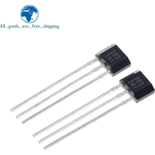 10pcs AH3503 TO-92 3503 TO-92UA UGN3503UA TO92 UGN3503 Casing Linear Hall Effect Sensor Hall Sensor Motor