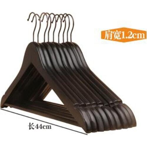 10 pcs/lot White Solid Wood Clothes Hangers for Adult Clothing Shop Display Wooden Hanger for Coat Suit Blouse Quality Pants Rac