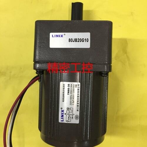 3 lines Constant speed Deceleration Motor LINIX DC Gear Motor 80JB20G10 YN80-30 new original