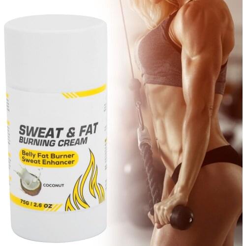 75g Plants Extracts Slimming Cream Fat Burning Muscle Stimulator Cream Anti Cellulite Workout Enhancer Body Slimming Cream White