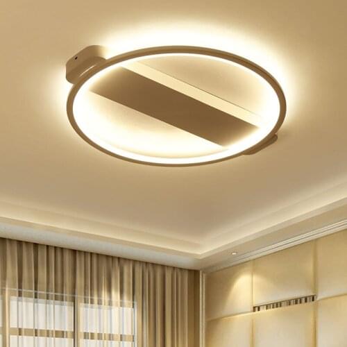 Acrylic Aluminum Modern Led Ceiling Lights For living Room Bedroom New White Modern Warm White Ceiling Lamp Fixtures