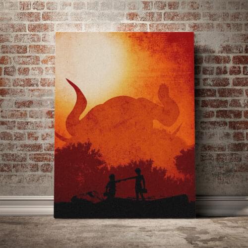 ICSK (303) Asta Yuno Black Clover Poster Canvas Wall Art Decoration prints for living Kid Children room Home bedroom decor