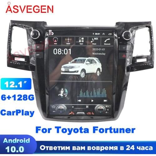 Android 9.0 Car GPS Navigation For Toyota Fortuner Ram 4G 64G Auto Radio Stereo Head Unit Multimedia Video Player