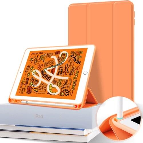 For iPad Air 3 10.5 iPad 10.2 2019 Case with Pencil Holder Funda for iPad 7th Generation Pro 11 10.5 9.7 2018 2017 Case Capa