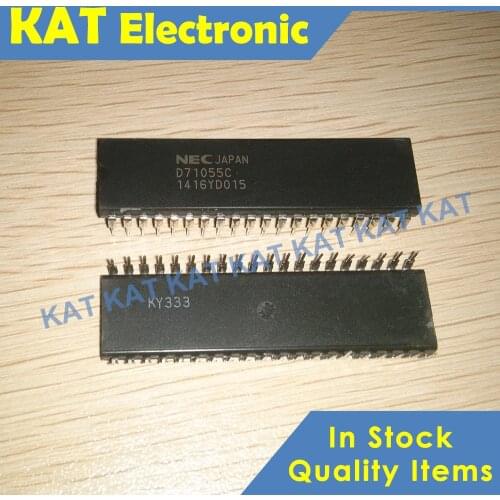 D71055C UPD71055C UPD71055C-10 DIP-40 Low-power CMOS programmable barallel interface unit