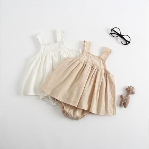 Baby Girls Romper Dress Summer Newborn Baby Clothes For Girls 100% Cotton Lace New BornInfant Baby Jumpsuit Toddler Onesie